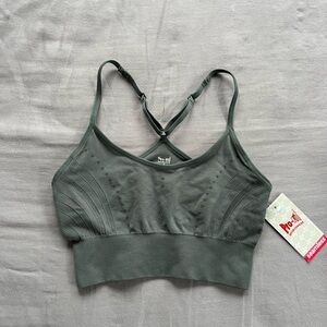 ProFit Olive Green Sports Bra Size Small NWT